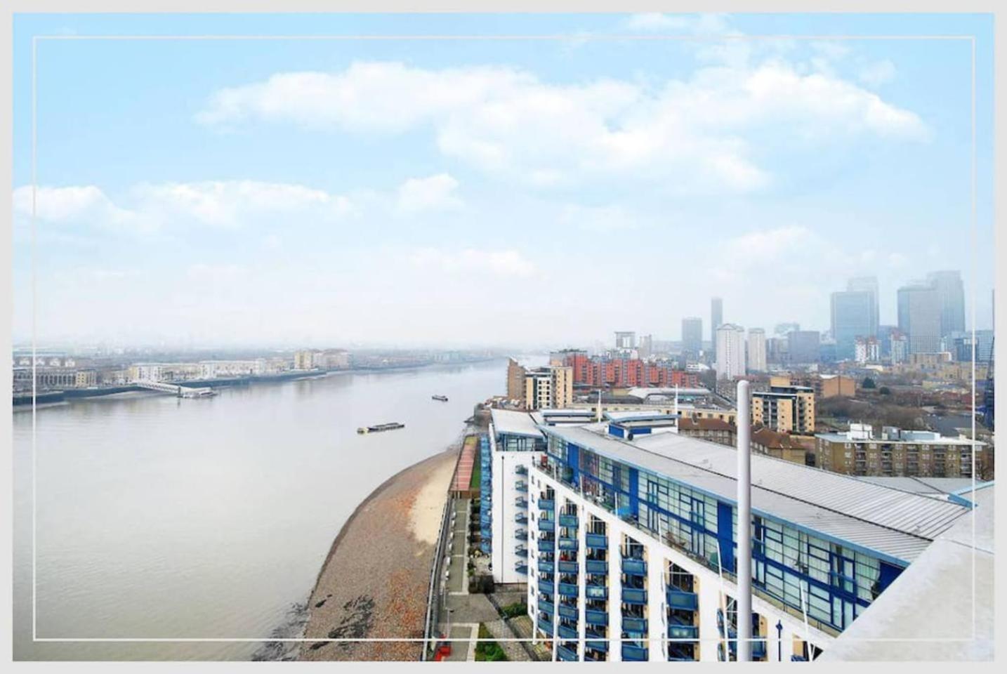 London Canary Wharf Riverside Penthouse Apartment Dış mekan fotoğraf
