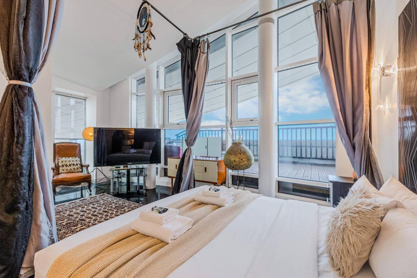 London Canary Wharf Riverside Penthouse Apartment Dış mekan fotoğraf