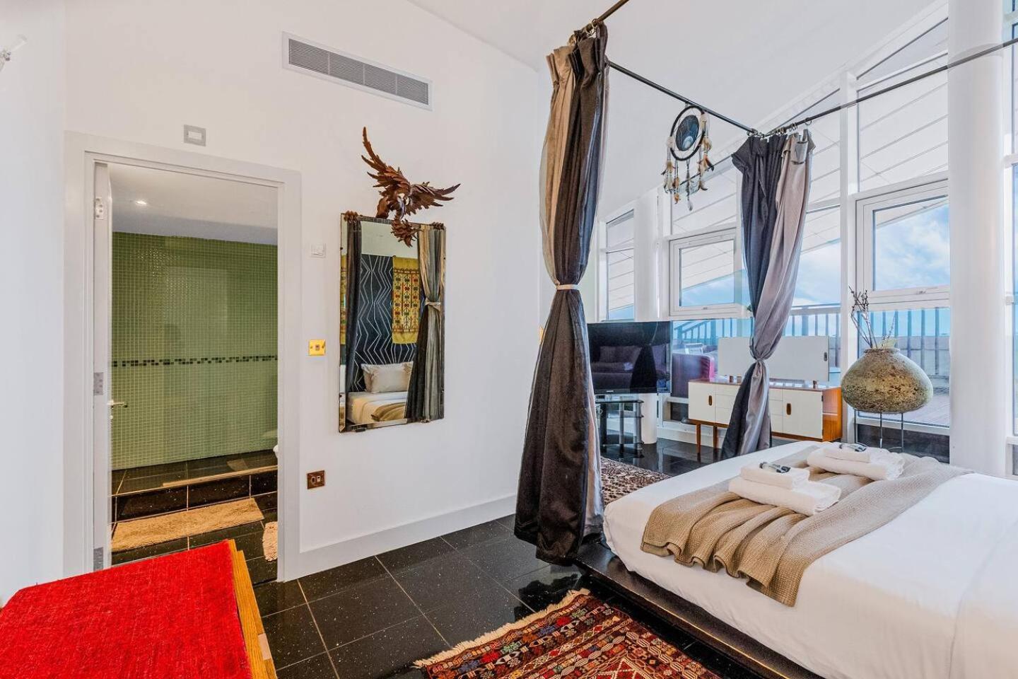 London Canary Wharf Riverside Penthouse Apartment Dış mekan fotoğraf