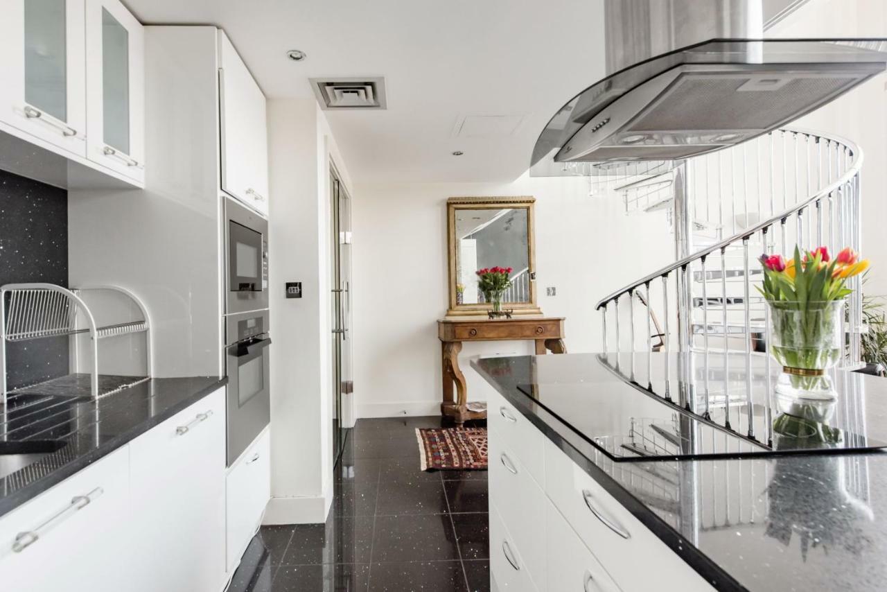 London Canary Wharf Riverside Penthouse Apartment Dış mekan fotoğraf